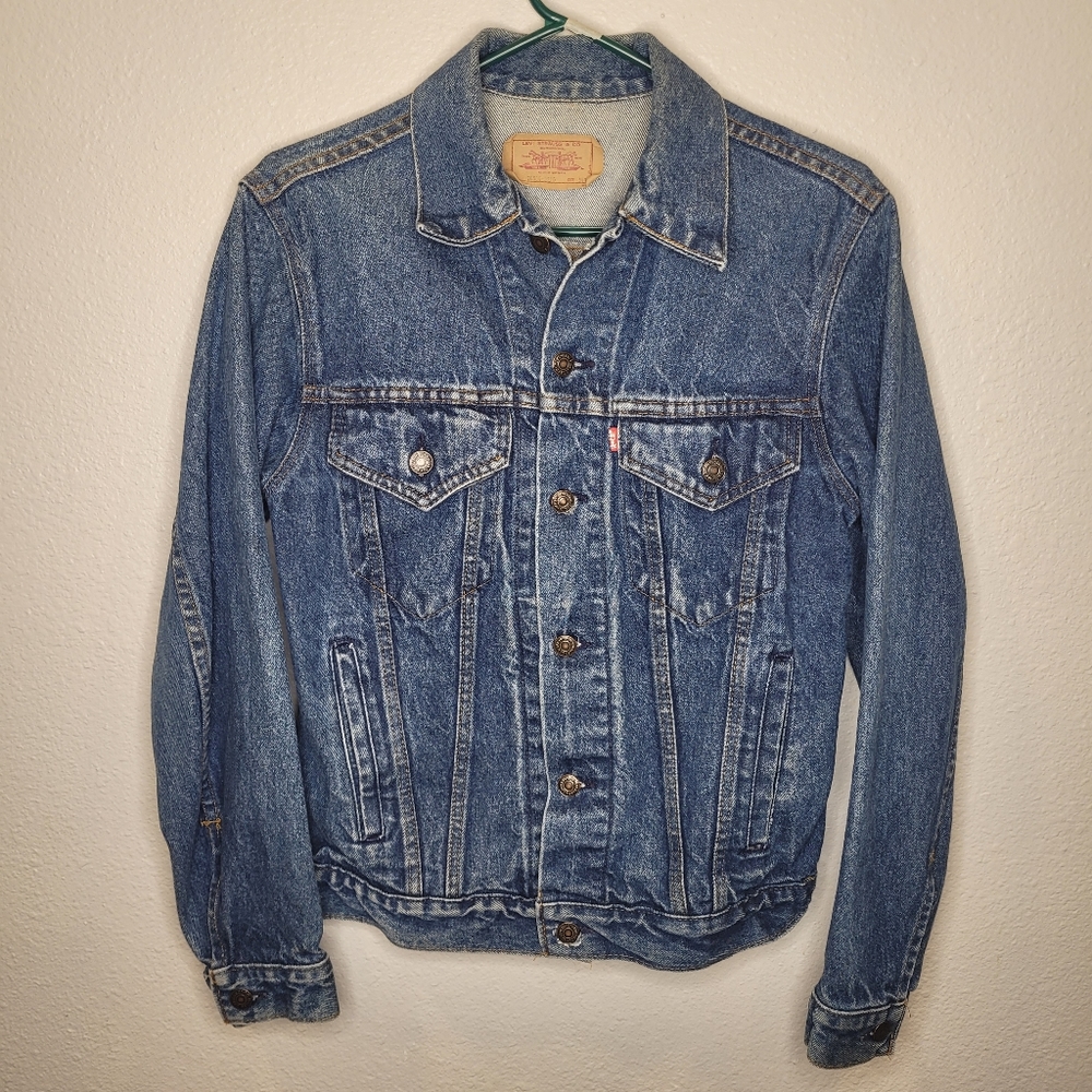 Vintage Levis Pure Denim Jacket - Picture 1 of 13